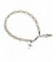 Childrens Communion Sterling Bracelet Swarovski