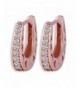 GULICX Pattern Glitter Zirconia Earrings