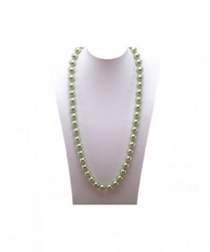 JYX Round Seashell Pearl Necklace