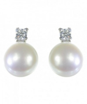 Classical Sterling Freshwater Cultured Earrings
