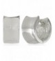 Zina Sterling Silver Concave Earrings
