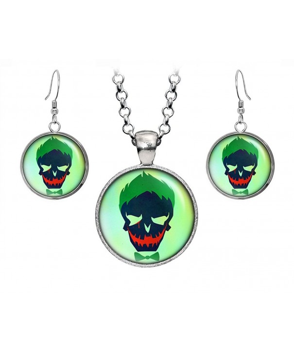 Suicide Pendant Necklace Earrings Presents