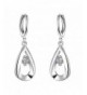 WIBERN Silver Plated Earring Jewelry