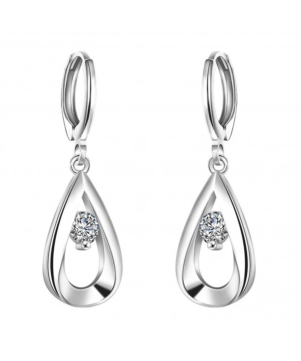 WIBERN Silver Plated Earring Jewelry