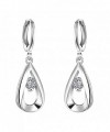 WIBERN Silver Plated Earring Jewelry