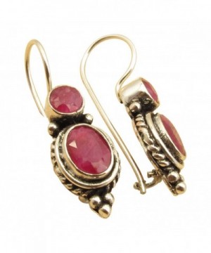 Sterling Silver Birthstone Vintage Earrings