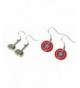 Marvel Comics Avengers Writing Earrings