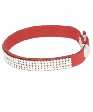 SMARTZONE Leather Bright Red