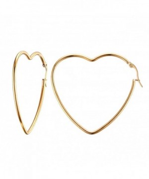 UM Jewelry Stainless Hoop Earrings