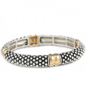 Napier Classics Two Tone Braided Bracelet