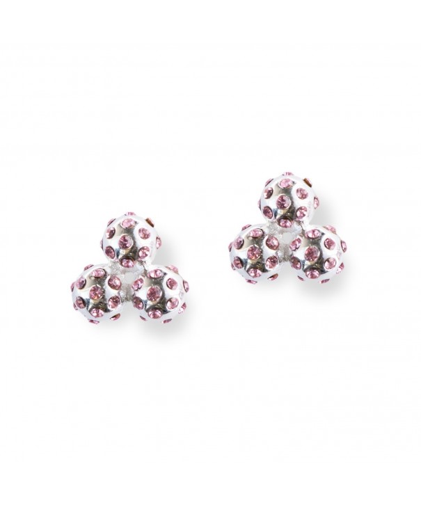 Chelsea Charles Crystal Cluster Earrings