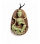 Natural Tibetan Buddhist Kwan yin Pendant