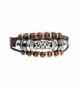 Stylish Swirl Leather Bracelet Adjustable