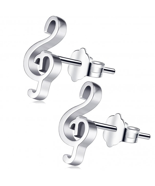 Music Earrings Stainless Steel Musical