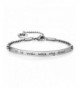 MYOSPARK Christmas Bracelet Scripture Inspirational