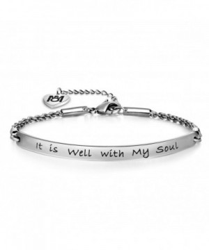 MYOSPARK Christmas Bracelet Scripture Inspirational