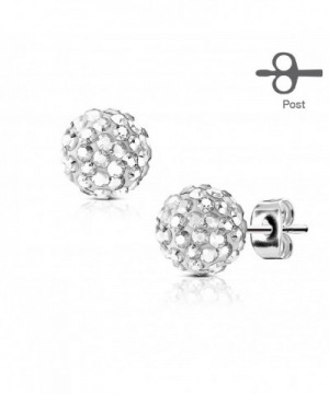 Surgical Steel Earring Crystal Ferido