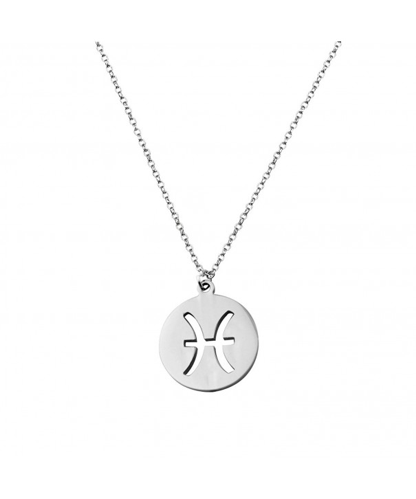 ZUOBAO Zodiac Stainless Necklace pendant