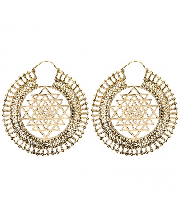 81stgeneration Womens Indian Cosmic Earrings