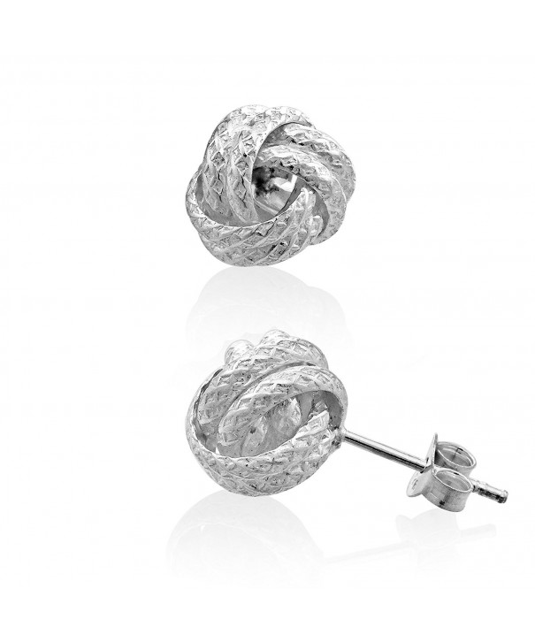 WithLoveSilver Sterling Silver Thick Earrings