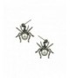 Liavys Black Spider Fashionable Earrings