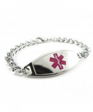 MyIDDr Pre Engraved Customized Penicillin Bracelet