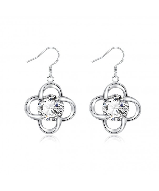 HOSBY Silver Plated Dangle Earrings