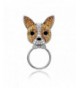 SENFAI Lovely French Bulldog Eyeglass