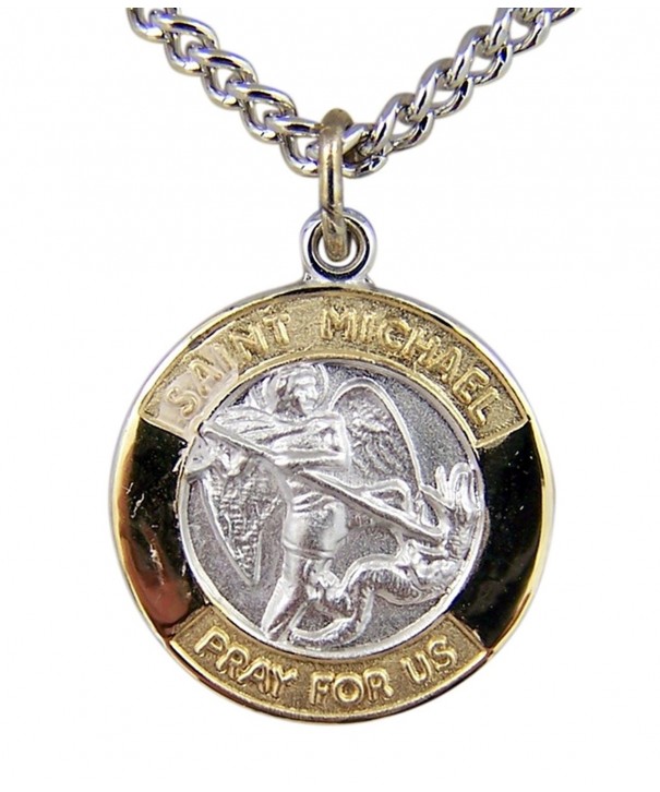 Sterling Tu Toned Archangel Saint Michael