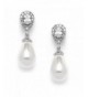 Mariell Earrings Pear Shaped Wedding Fashion