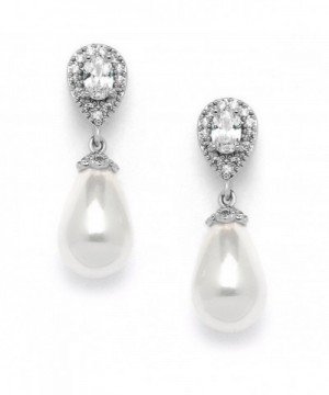 Mariell Earrings Pear Shaped Wedding Fashion