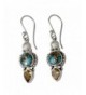 NOVICA Reconstituted Turquoise Sterling Earrings