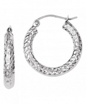 Sterling Silver Dia Cut Earrings Quality