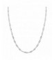 Gem Avenue Sterling Singapore Necklace