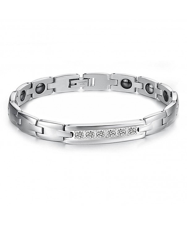 Titanium Steel Magnetic Therapy Bracelet