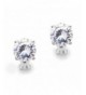 Mariell Carat Cubic Zirconia Earrings