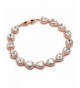 Mariell Pear Shaped Zirconia Bracelet Wedding