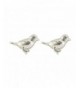 AppleLatte Earrings Lightweight Silver Sparrow