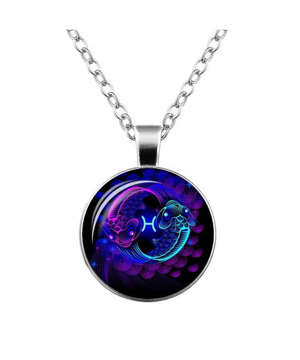 Constellation Gemstone Pendants Ornaments Accessories