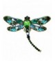 SELOVO Dragonfly Statement Brooch Antique