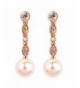 ROMANTIC Swarovski Crystals Simulated earrings