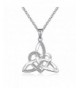 Trinity Necklace Sterling Triquetra Vintage