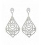 SELOVO Vintage Teardrop Wedding Earrings