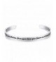 Bracelet Engraved Inspirational Christmas Thanksgiving