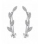 Crawler Earrings Women Climber Silver