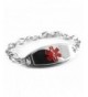 MyIDDr Pre Engraved Customized Pacemaker Bracelet