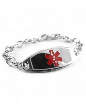 MyIDDr Pre Engraved Customized Pacemaker Bracelet