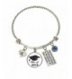 Bracelet Custom Graduation Silver Initial