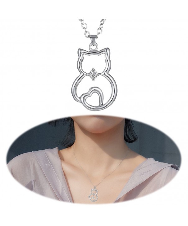 Necklace Rhinestone Pendants Collarbone Crystal