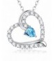 Birthday Birthstone Aquamarine Swarovski Jewelry 20